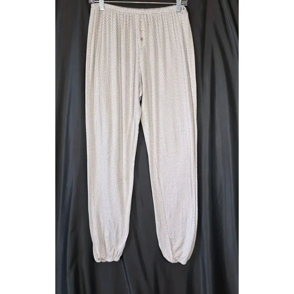 Eberjey Pink Dot Modal Pajama Set Small - Picture 9 of 15